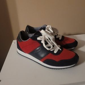 TOMMY HILFIGER TWMADDIE2-R WOMEN'S RED FASHION SNEAKERS Sz- 8.5M